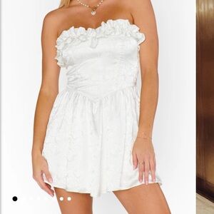 Lala skirt dress - white